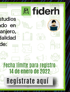 Fondo para el Desarrollo de Recursos Humanos -FIDERH- Convocatoria 2022 (Registro)